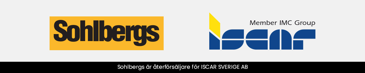 Sohlbergs är återförsäljare för ISCAR SVERIGE AB